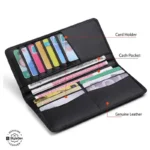 Stylish Carry Long Black Wallet (SG-11) - Image 2